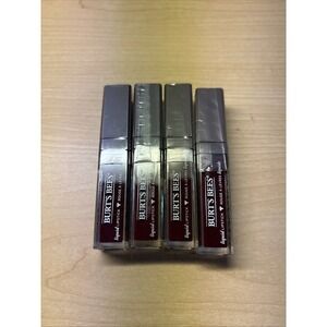 Lot Of 4 Burt's Bees 100% Natural Moisturizing Liquid Lipstick, 830 Wine Waters.